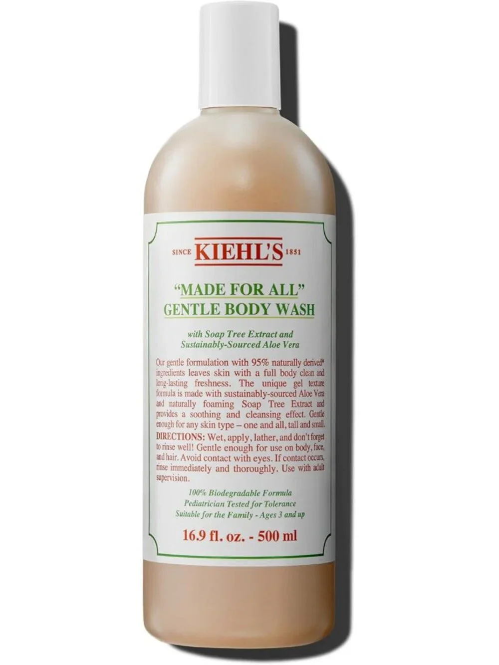 Gentle Body Cleanser Shower Gel - Hydrating & Refreshing - 16.9 fl oz
